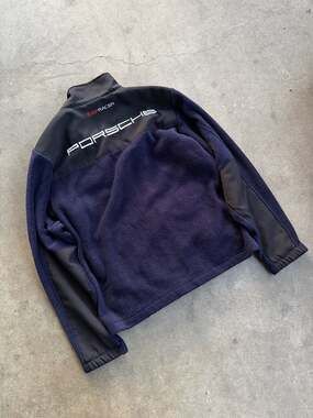 ZipRacer Porsche Owners Club 2011 Triple Crown Full Zip Fleece Jacket XL